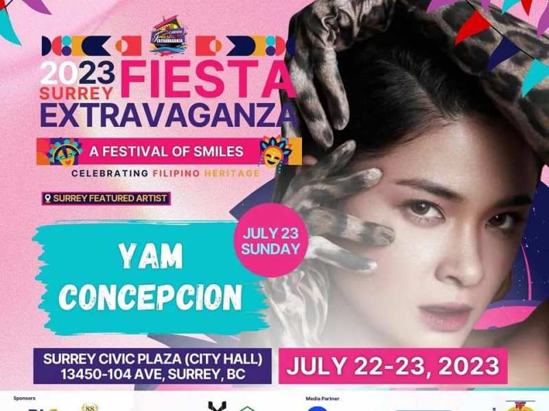 Yam Conception Joined The Festivities in 2023 Surrey Fiesta&nbsp;Extravaganza
