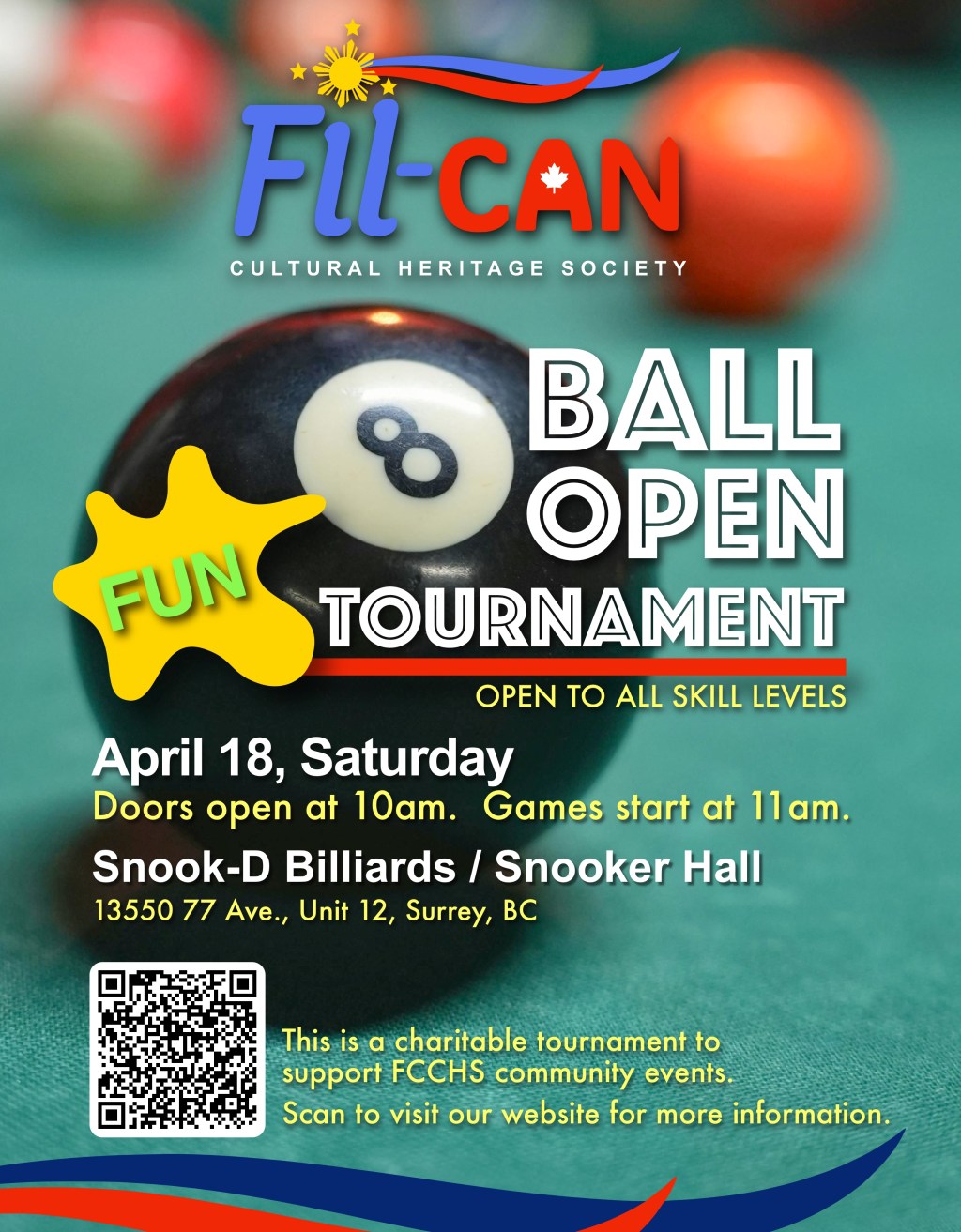 8 Ball Open Fun Tournament