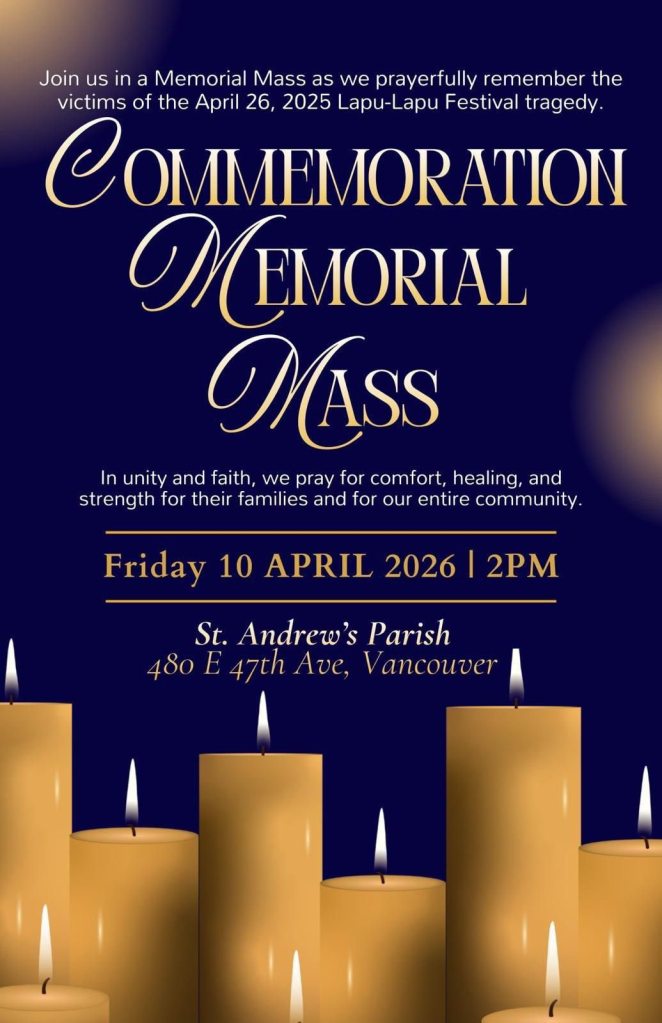 LAPU-LAPU FESTIVAL TRAGEDY COMMEMORATION MEMORIAL&nbsp;MASS