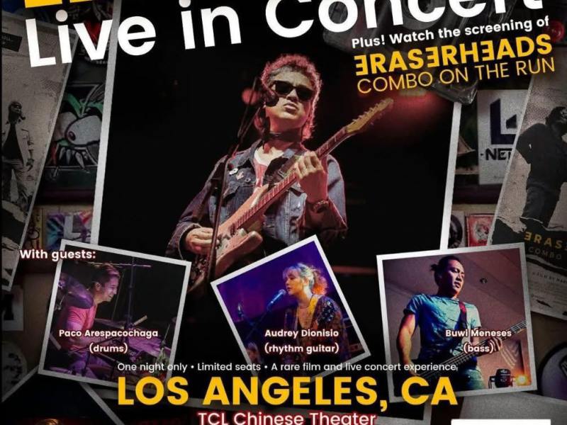 ELY BUENDIA LIVE IN CONCERT, PLUS THE SCREENING OF ERASERHEADS COMBO ON THE&nbsp;RUN